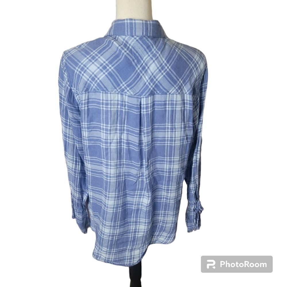 Rails Astrid Cali Blues Button Up Flannel. Size M. - image 4